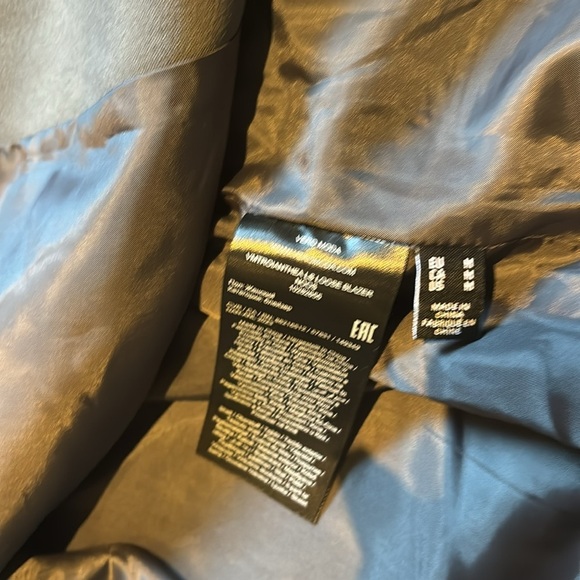 Vero Moda Solid Grey Two Piece blazer trouser set Sz Medium - Picture 14 of 16